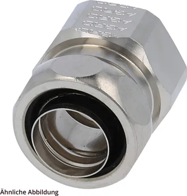 Produktbild von US2-M Metallverschraubung gerade Gewinde M32x1,5 für Schlauch-Außendurchmesser 36,0mm für Schlauch-Innendurchmesser