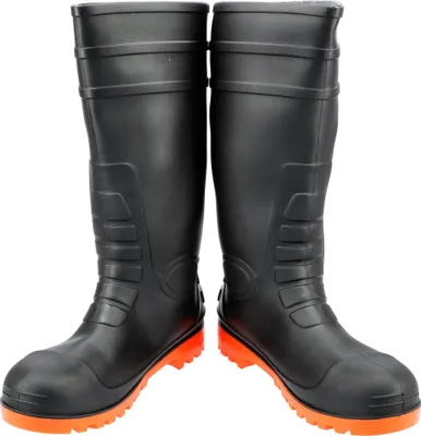 Produktbild von Arbeits-Gummistiefel mit Stahlkappe und Durchtrittschutz Größe 39