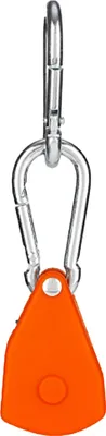 Produktbild von Verstellbarer Seilaufhänger, robuster Ratschen-Spanngurt, selbstsichernde Struktur, Doppelhaken-Design, Camping-Ratschen-Riemenscheibensystem, Orange S