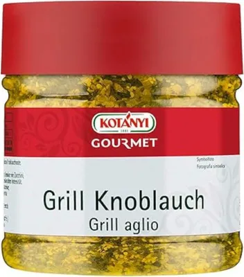 Image de Kotanyi sel d'assaisonnement pour grillades à l'ail, condiment puissant, paquet de 258g
