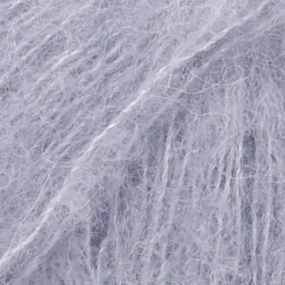 Produktbild von Drops Brushed Alpaca Silk Uni Colour 17 Light Lavender Strickgarn