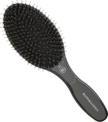 Produktbild von Olivia Garden Expert Care Oval Wi./Nyl.schwarz
