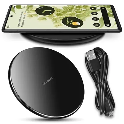 Produktbild von QI Wireless Ladegerät für Google Pixel 10 9a 9 Pro / XL / Fold Ladestation 15W