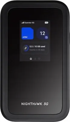 Image de Netgear Nighthawk M7 - Hotspot mobile - 5G - 3,6 Gbps - Wi-Fi 5, Wi-Fi 6, Wi-Fi 7 - NETGEAR NIGHTHAWK M7
