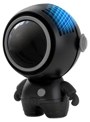 Produktbild von Kleiner USB-Halsventilator, Cartoon-Mini, aus ABS und Silikon