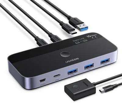 Produktbild von Ugreen Switch USB-C USB-A 10 Gbit s