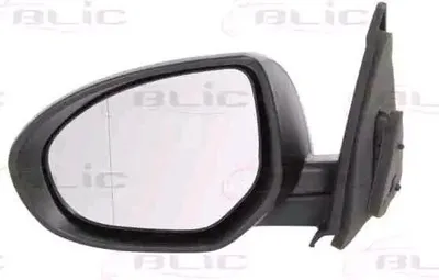 Produktbild von BLIC 5402-14-2001693P Außenspiegel Seitenspiegel Links für MAZDA 3 (BL) Beheizt Asphärisch Grundiert Elektrisch