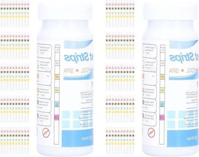 Produktbild von Wasser-Teststreifen 6-in-1 für Pool und Garten