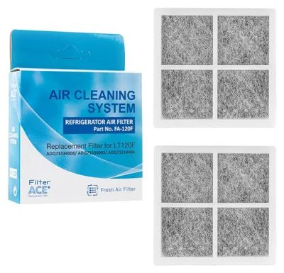 2er-Pack Aktivkohlefilter für LG Kühlschrank Pure N Fresh