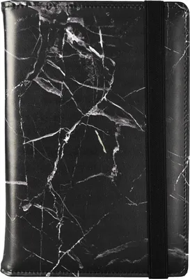 Produktbild von Notes A5 na gumkę kratka MARBLE N-25PR
