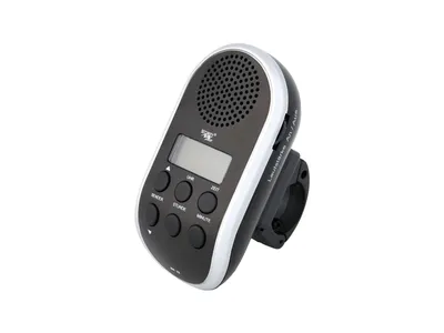 Image de SECURITY PLUS radio pour vélo "BR23" emballage SB - le noir / argent