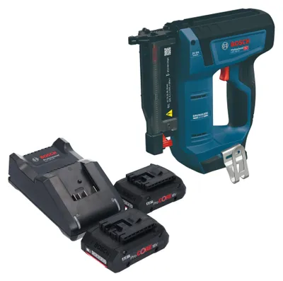 Produktbild von Bosch GNH 18V-35 Akku Holznagler 18 V 0,6 x 15 - 35 mm Brushless + 2x ProCORE Akku 4,0 Ah + Ladegerät