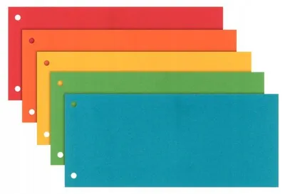 Produktbild von Esselte Karton Registerteiler A4 100 Stück MIX