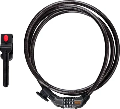 Produktbild von Cipher Kabel Fahrradschloss 10x900MM mit Griff BLACK+DECKER