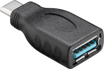 Image de Goobay 45395 cable gender changer USB-C USB-A Black