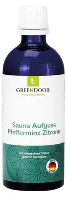 Produktbild von GREENDOOR Saunaaufguss Pfefferminz Zitrone