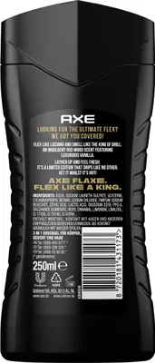 Produktbild von Axe Duschgel Flaxe 3 in 1 Limited Edition von Rapper Luciano 250ml