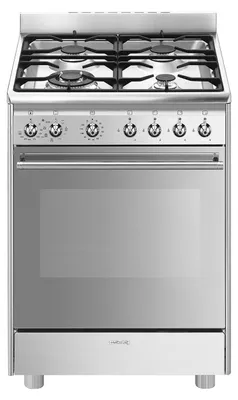 Immagine prodotto di Smeg CX68MF8-2 cucina Elettrico Gas Acciaio inox A