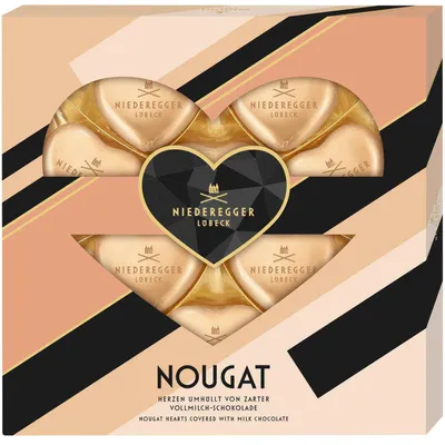 Produktbild von Niederegger 41176, 125 g, Nüsse, 1 Stück(e), Box, Papier