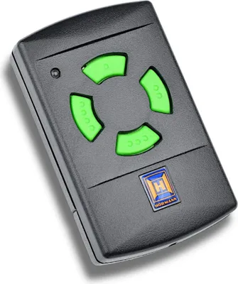 Garagentor-Handsender HSM4, 26,975 MHz, 4 Kanäle, schwarz