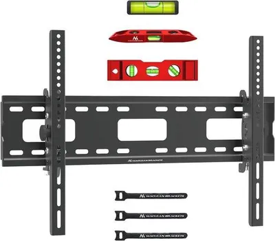 Obrázek produktu pro Robustní držák na televizor pro obrazovky 32-90 palců - Nastavitelný sklon od +15° do -15° - Maximální nosnost 80 kg