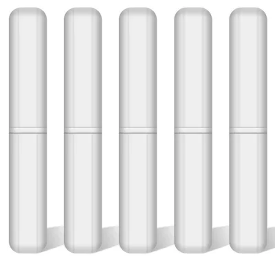 Productafbeelding van Magnetische Roerstaafjes - Roerstaafjes Set - Vloeistoffen Mengen - PTFE Gecoat - 60mm Lengte - Wit
