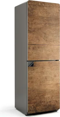 Produktbild von Holzbrettstruktur – Magnetische Kühlschrank Abdeckung – Dekorfolie magnetisch Küche – Kühlschrank Magnet Deko – selbstklebende Magnettafel – Magnetfolie für Kühlschranktür – 60x180 cm