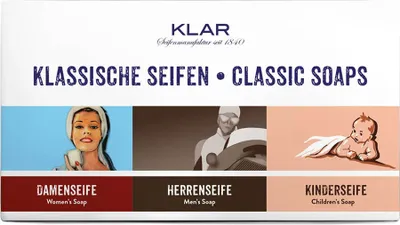 Produktbild von Set - Klassische Seifen 3x100g