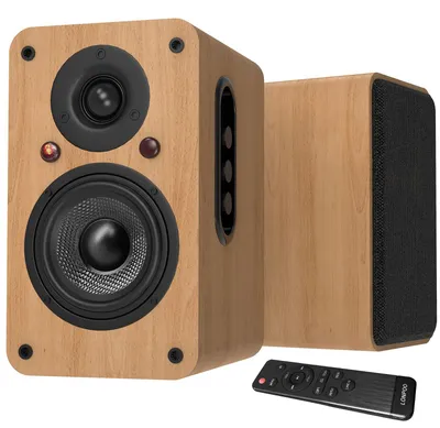 Imagen del producto de Altavoz activo para estantería - 100 W de potencia - Carcasa de MDF - Montaje en estantería