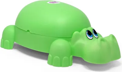 Produktbild von OKBaby Hippo lustiger Töpfchen mit Deckel, grün