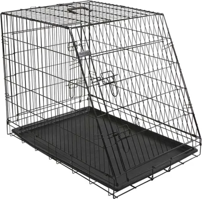 Produktbild von Kerbl Hundekäfig 92x63x74 cm Schwarz