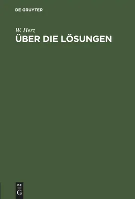Produktbild von Über die Lösungen
