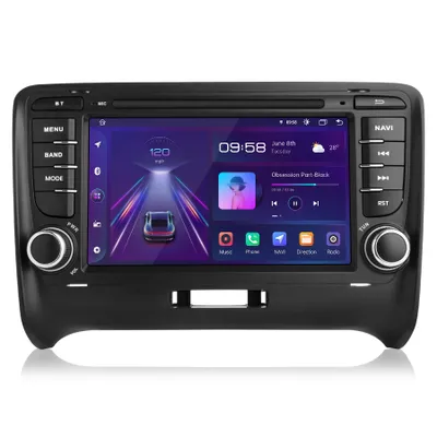 Obrázok produktu pre Vestavné navigační jednotky Pro Audi TT 2006-2012 autorádio GPS 7''Navi Wifi BT Android12 SWC 1+32G 4core USB