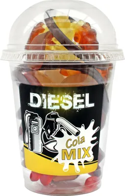 Produktbild von Snack Service Cola MIX Diesel Becher Cola Fruchtgummi Mischung 200g