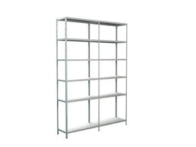 Obrázek produktu pro Kovový regál rozšiřovací Schulte 4539-W 2300x1600x350 mm, 12 polic, nosnost 1020 kg, bílý