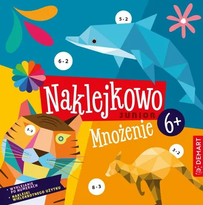 Produktbild von Naklejkowo Junior. Mnożenie 6+
