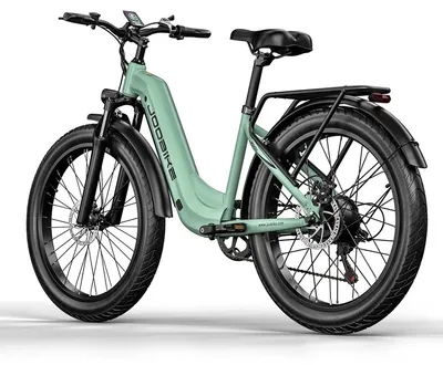 Immagine prodotto di E-bike - JOO1 - Motore brushless da 200–250 W, 48 V - Ruote da 66 cm - Autonomia 31–60 km - Velocità massima 25 km/h - Telaio in alluminio - A due posti