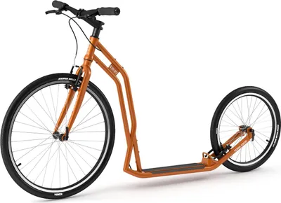 Produktbild von Tretroller Yedoo Steel S2620 Dogscooter Scooter Roller Cityscooter orange