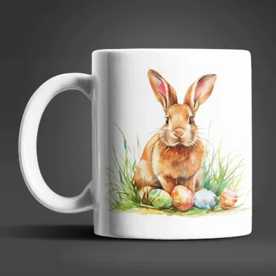 Produktbild von Osterhase Ostereier Ostern Kaffeetasse Teetasse Tasse Geschenkidee