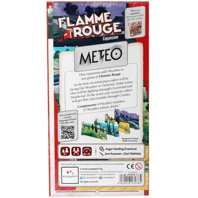 Image de Lautapelit Flamme Rouge Meteo expansion NL-INT