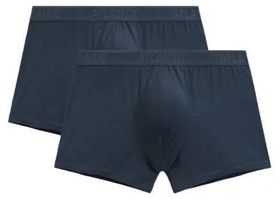 Produktbild von Boxershorts Atlantic mit Mikromodal Marineblau für Herren M