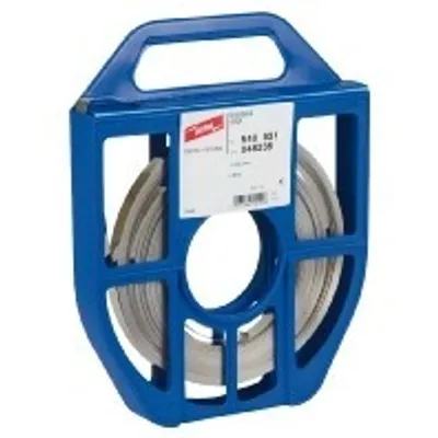 Produktbild von Spannband m. Abrollbox 14x0,3mm L50m NIRO 540 931