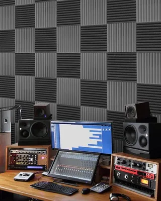 Productafbeelding van Famanu geluidsabsorberende wandpanelen - 12 stuks