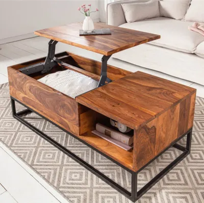 Produktbild von Couchtisch 110cm aus Naturholz
