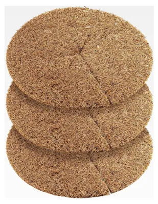 Produktbild von Kokos-Mulchscheibe für Kübelabdeckung und Winterschutz von Topfpflanzen, 50 cm - 3 Stück