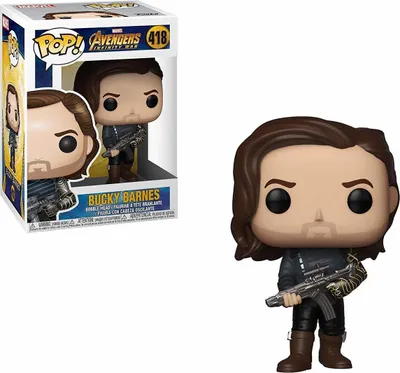 Produktbild von FUNKO Pop! Vinyl: Avengers - Bucky Barnes (w weapon), Sammelfigur, Film & TV-Serien