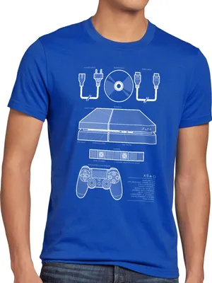 Produktbild von style3 PS Gamer Herren T-Shirt konsole pro vr
