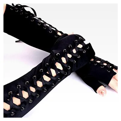 Produktbild von Fingerlose Damenhandschuhe im Steampunk-Stil
