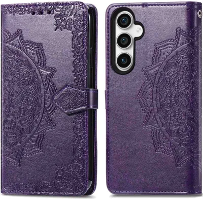 Produktbild von imoshion Mandala Klapphülle Samsung Galaxy S23 FE - Violett