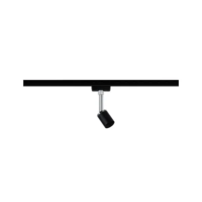 Image de U-Rail Spot sur rail Pure II Spot individuel dimmable Noir mat